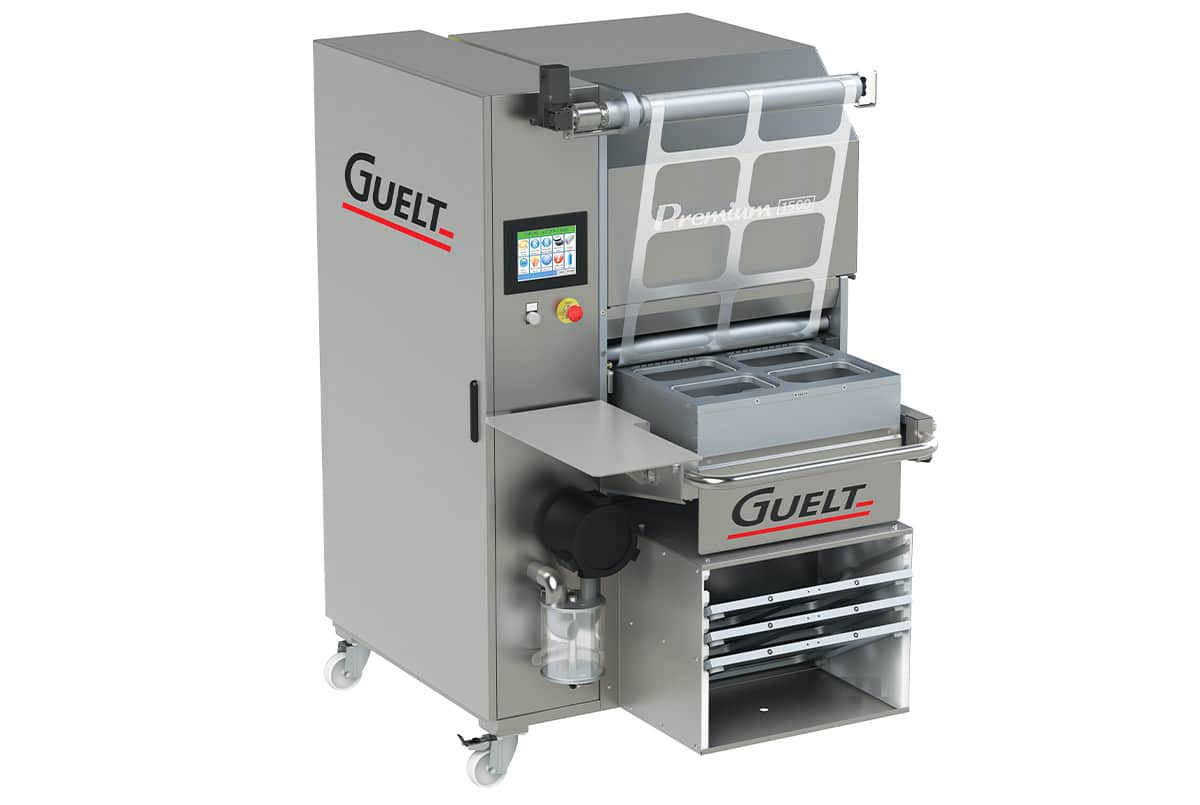 Semi-automatic tray sealer Premium 1500 - Guelt