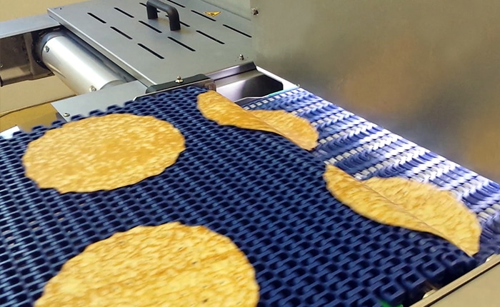 Conveying of crepes - Guelt