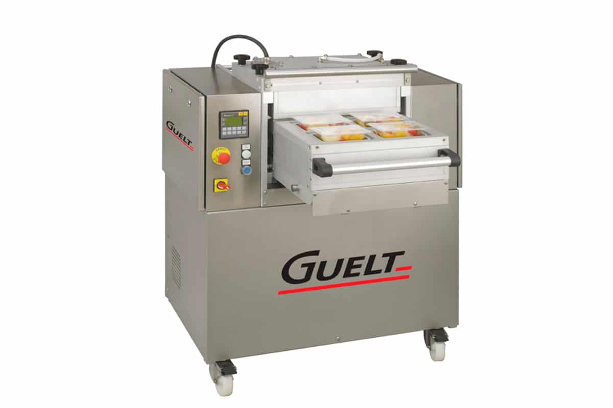 Semi-automatic tray sealer OPE1000C - Guelt