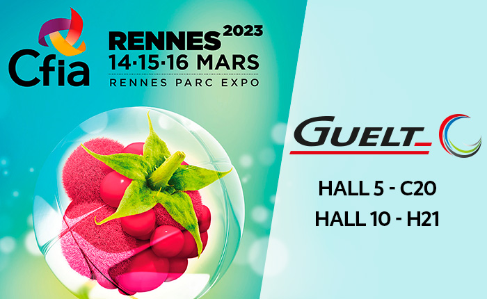 Guelt sera présent sur le salon CFIA 2023 à Rennes